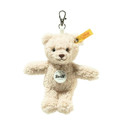 Steiff Ciondolo Ben Teddy, 12 Cm, Soft Cuddly Friends, Portachiavi Con Peluche, Peluche E Anello Portachiavi