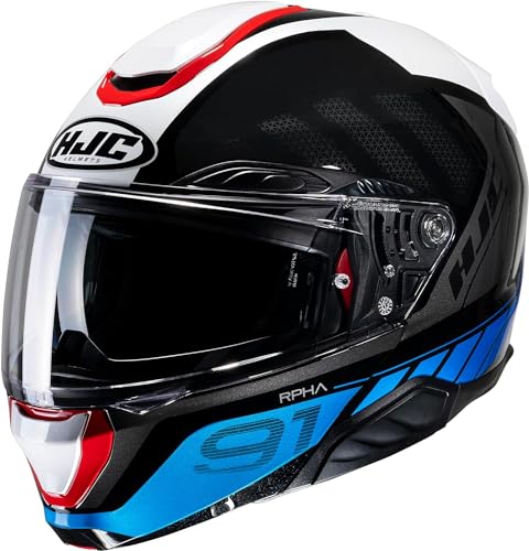 Hjc, Casco Moto Modulare Rpha91 Rafino Mc21, Xl