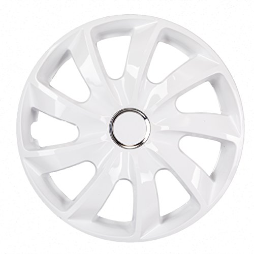 Nrm Copricerchi Universali Stig Bianco 13", Set 4 Pezzi