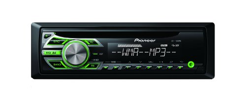 Pioneer Deh-150Mpg Autoradio Cd, Display Lcd, Am/Fm, 200 W, Display Nero/Verde