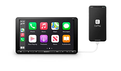 Sony Xav-Ax8150Ant - Dab/Dab+/Fm, Hdmi, Antenna Dab Inclusa, Display Antiriflesso 9", Monitor Regolabile, Weblink Cast (Mirroring Android/Ios), Androi