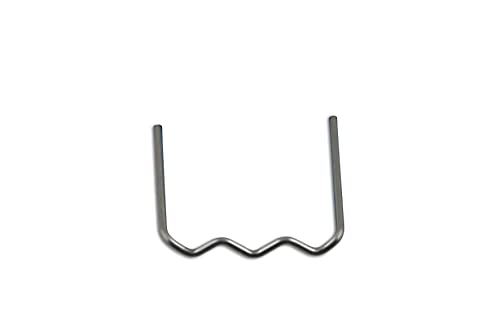 Power-Tec 91782 - Confezione Da 100 Graffette A U, 0,6 Mm