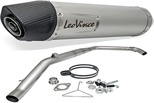 Leovince Sbk Lv One Evo 1/1 Yamaha Mt-125 / Yzf-R125 Inox