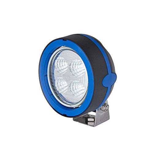 Hella 1Gm 996 136-312 Led-Faro Da Lavoro, Mega Beam Gen. Iii, 24/12V, 800Lm, Montaggio, Esterno/Avvitato, Verticale, Illuminazione Campo Vicino, Cavo