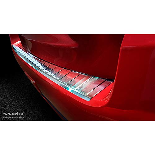 Avisa Protezione Paraurti Posteriore In Acciaio Inox Compatibile Con Mitsubishi Asx Facelift 2019- 'Ribs'