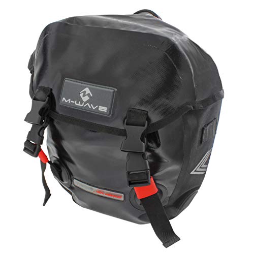 M-Wave Borsa Portabagagli Calgary, Nero (Nero), 2 X 12,5 L