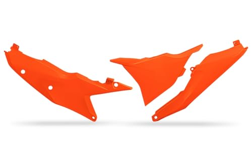Ufo Plast Fiancatine Laterali Arancio Fluoro Ktm Sx-F 450 2023-2024