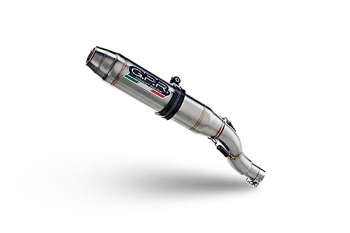 Gpr Exhaust Systems Be.14.De Benelli Leoncino 500 Trail 2017 Scarico Omologato Con Tubo Di Connessione Deeptone Inox