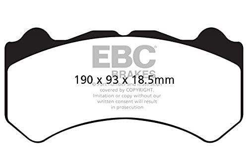 Ebc Brake Dp51983Ndx Pastiglia Freni Endurance Bluestuff Ndx Trackday