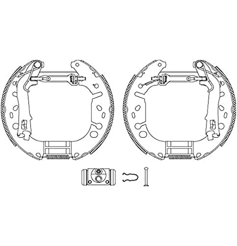 Hella Pagid 8Db 355 005-191 Kit Ganasce Freno,R1310,Per Es. Opel / Vauxhall