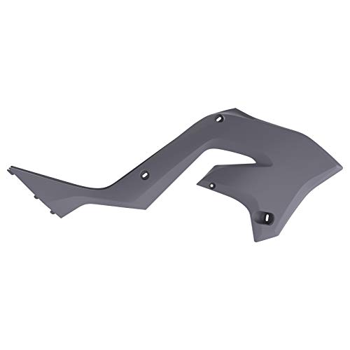 Polisport 8425800003 - Copriradiatore Robusti E Durevoli Compatibile Con Le Moto Kawasaki A Colori Grigio