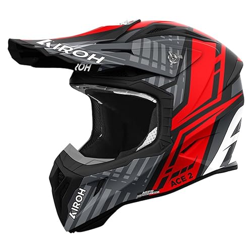 Airoh Casco Offroad Aviator Ace 2 Proud Red Matt M
