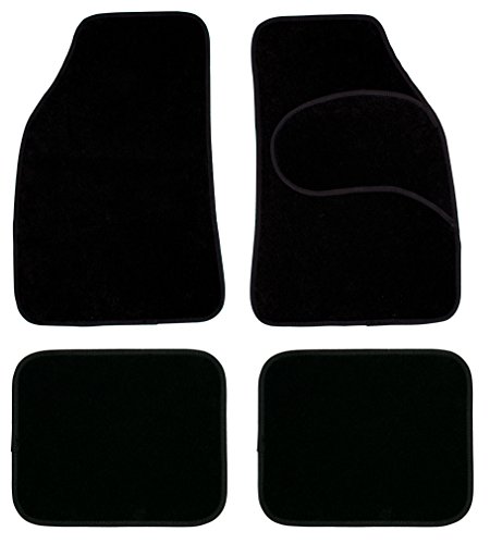Sumex Mok1000 Carplus - Set Tappeti In Moquette Nera Universali