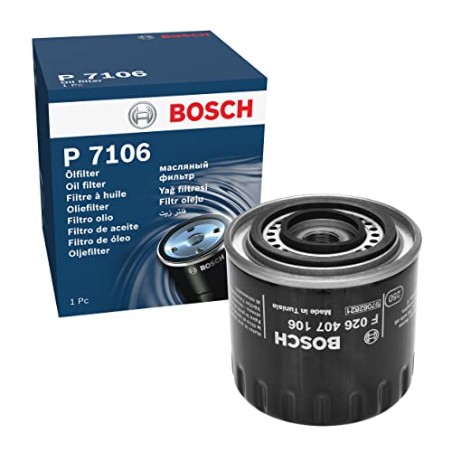 Bosch P7106, Filtro Olio