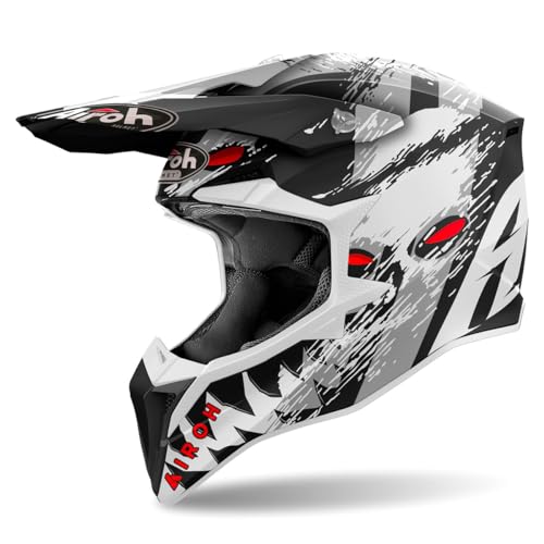Airoh Casco Offroad Wraaap Demon Matt S