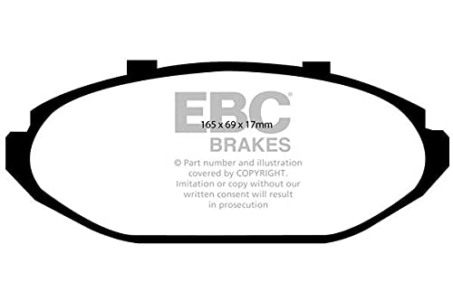 Ebc Brakes Dp21615 Green Stuff Pastiglie Freno
