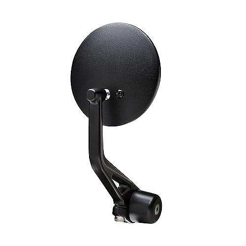 Retr. Bar End Destro/Sinistro Per Vespa Full Allum. Nero