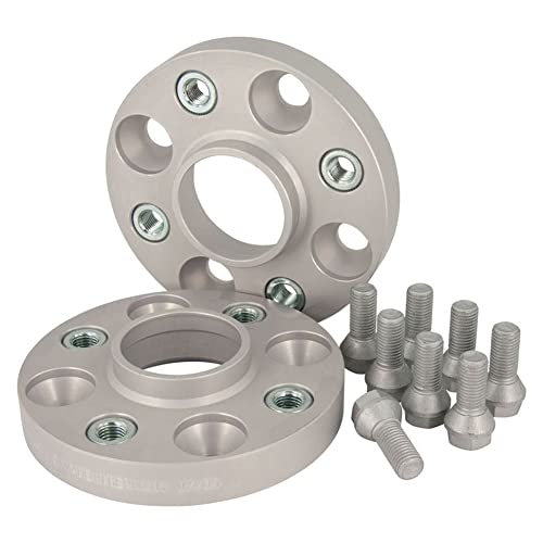 H&R Set Di Distanziali Per Ruote Dra-Sistema 130Mm Per Asse - Interasse 5X130 - Mozzo 71,6Mm - Bulloni M14X1,5 - Compatibile Con Porsche