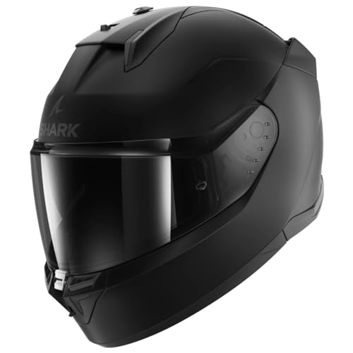 Shark, Casco Moto Integrale D-Skwal 3 Dark Shadow Edition Mat Black, M