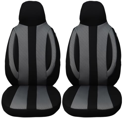 Bremer Sitzbezüge Coprisedili Per Auto Compatibili Con Mercedes Sprinter W902 Conducente E Passeggero Dal 1995 Al 2006 / Set Di 2 Coprisedili Per Auto