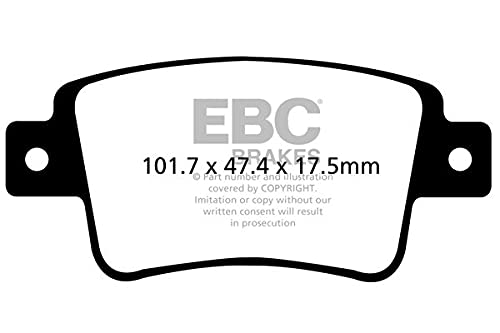 Ebc Brakes Dpx2101 Blacks Redstuff Pastiglie Freno