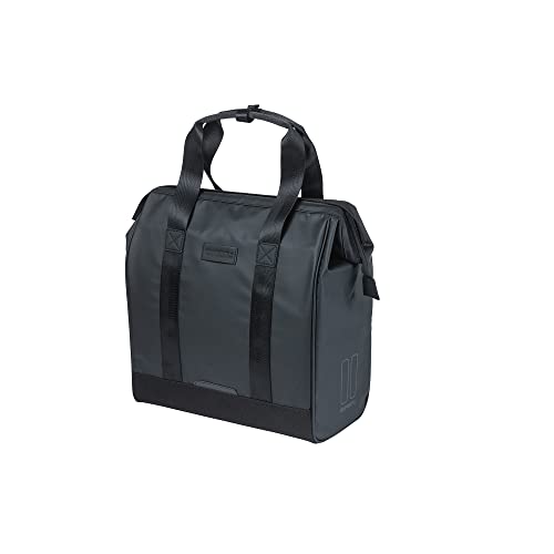 Basil Grand Tarpaulin, Bicycle Shopper Unisex Adulto, Nero, 23 Litri