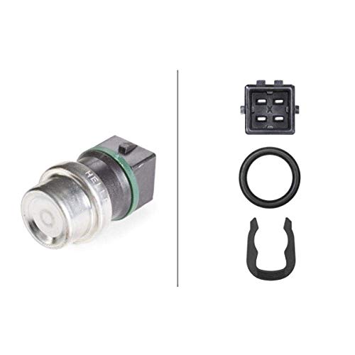 Hella 6Pt 009 107-461 Sensore, Temperatura Refrigerante, 12V, 4A... Poli, Infilato, Con Guarnizione
