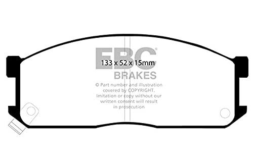 Ebc Brakes Dp683 Blacks Tuff Pastiglie Freno