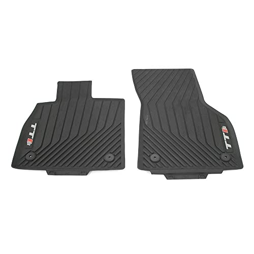 Audi 8S0061221041 - Tappetini In Gomma Per Tutte Le Stagioni, Con Scritta Tts, Colore: Nero