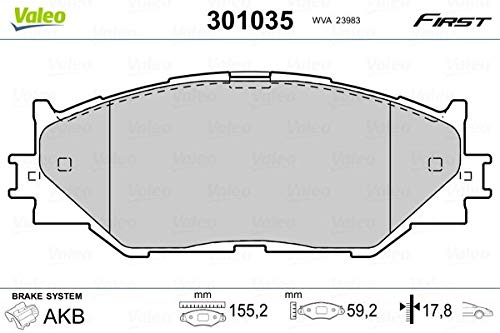 Valeo 301035, Pastiglie Freno