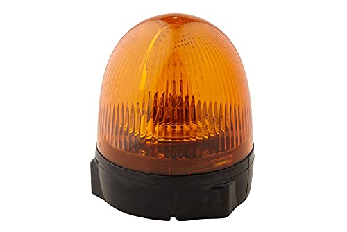 Hella 2Rl 009 506-201 Alogeno-Proiettore Rotante, Rota Compact, 12V, Giallo, Montaggio, Esterno/Avvitato, Cavo 140Mm, Spina Spina Piatta