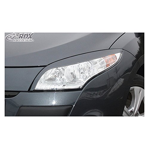 Palpebre Fari Compatibile Con Renault Megane Iii 2008-2015 (Abs)