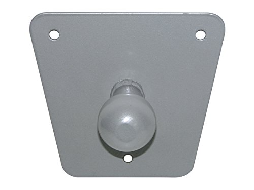 Eufab Supporto Da Parete Lungo 16418, Nero