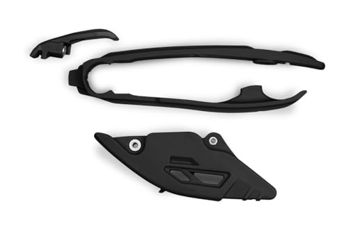 Ufo Plast Kit Cruna Catena+Fascia Forcella Nero Husqvarna Fx 450 2023-2024