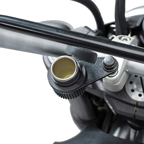 Cigarette Lighter Socket Bracket M8 Sw-Motech For Handlebar Mount With M8 Screw.