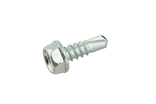 Connect Workshop Consumables 31502-Viti A Testa Esagonale, 8 X 1 Cm, Confezione Da 100