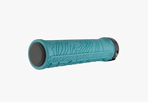 Raceface Grips Chester 30Mm, Nero/Turchese