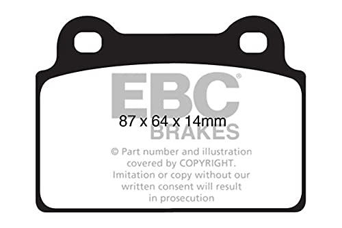 Ebc Brake Dp51985Ndx Pastiglia Freni Endurance Bluestuff Ndx Trackday