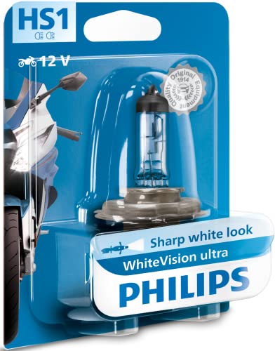 Philips Whitevision Ultra Moto Hs1 Lampada Fari Per Moto, 1 Pezzo
