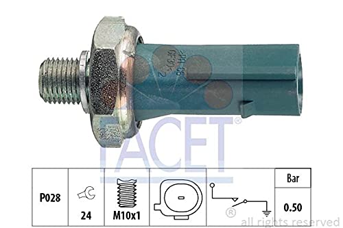 Facet 7.0196 - Interruttore A Pressione Olio