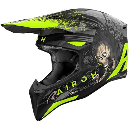 Airoh Casco Offroad Wraaap Darkness Matt M