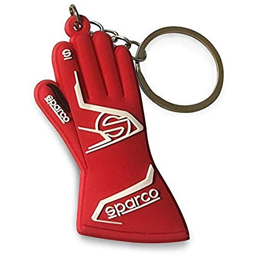 Sparco S099071Glove10 Set 2 Portachiavi Guanto, Kit 10