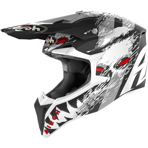 Airoh Casco Offroad Wraaap Demon Matt L