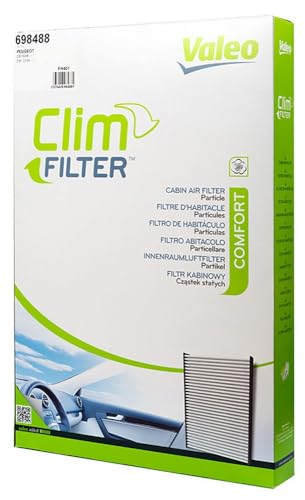Valeo 698488 Filtro, Aria Abitacolo Essential, Filtro Particelle (Polline), Protezione Contro Il Polline, La Polvere E I Batteri