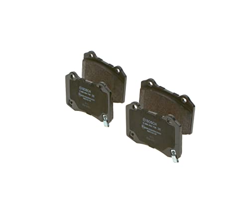 Bosch Bp1703 Pastiglie Freno, Asse Posteriore, Certificato Ece-R90, 1 Set Di 4 Pastiglie