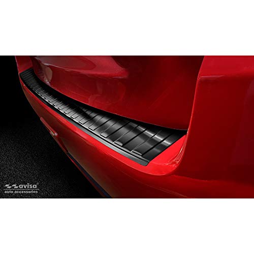 Avisa Protezione Paraurti Posteriore In Acciaio Inox Nero Compatibile Con Mitsubishi Asx Facelift 2019- 'Ribs'