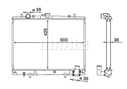 Mahle Cr 1608 000S Refrigeratore
