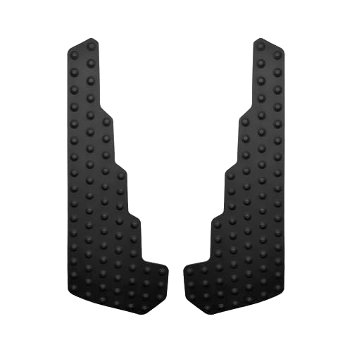 4R Quattroerre.It 18074 Protezioni Serbatoio Laterali Per Moto Adesive Antiscivolo Strong Protech, Nero