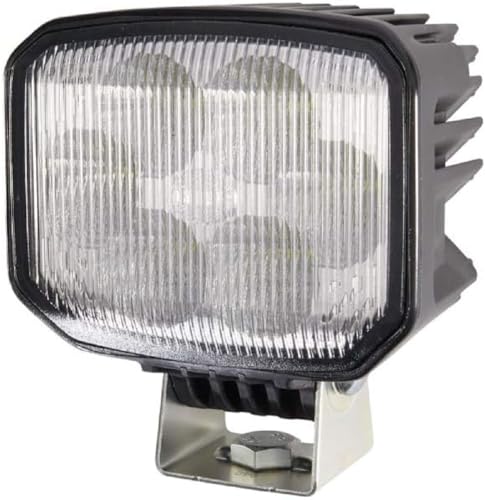 Hella 1Ga 996 188-501 Led-Faro Da Lavoro, Power Beam 1000 Compact, 24/12V, 1000Lm, Avvitato/Montaggio, Esterno, Arco Di Montaggio Orientabile, Illumin