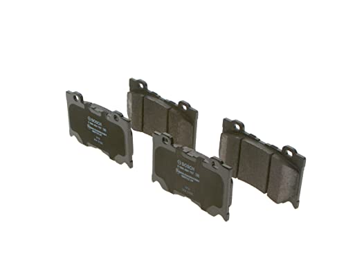 Bosch Bp1702 Pastiglie Freno, Asse Anteriore, Certificato Ece-R90, 1 Set Di 4 Pastiglie